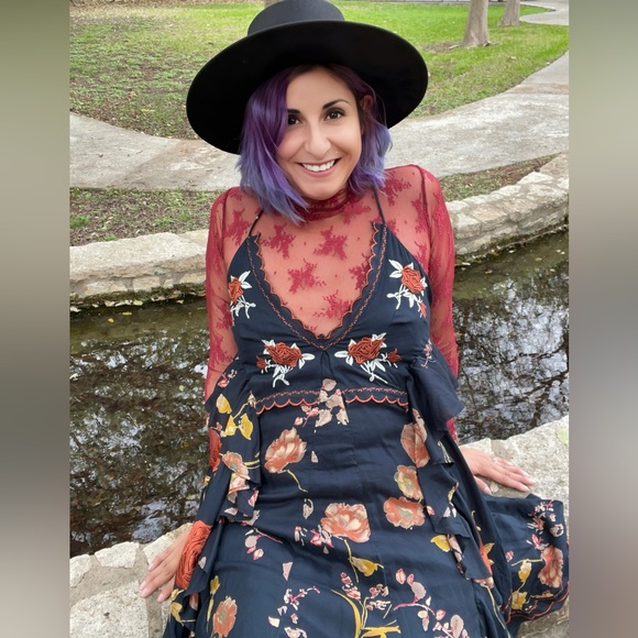 Free People Audrey Embroidered Maxi Dress - Picture 5 of 11